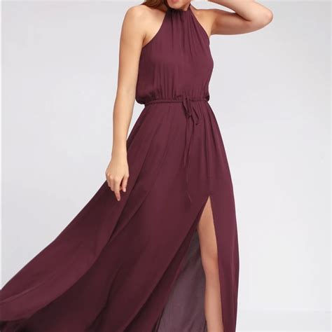 gucci plum purple sleeveless maxi dress|Gucci Purple Dress .